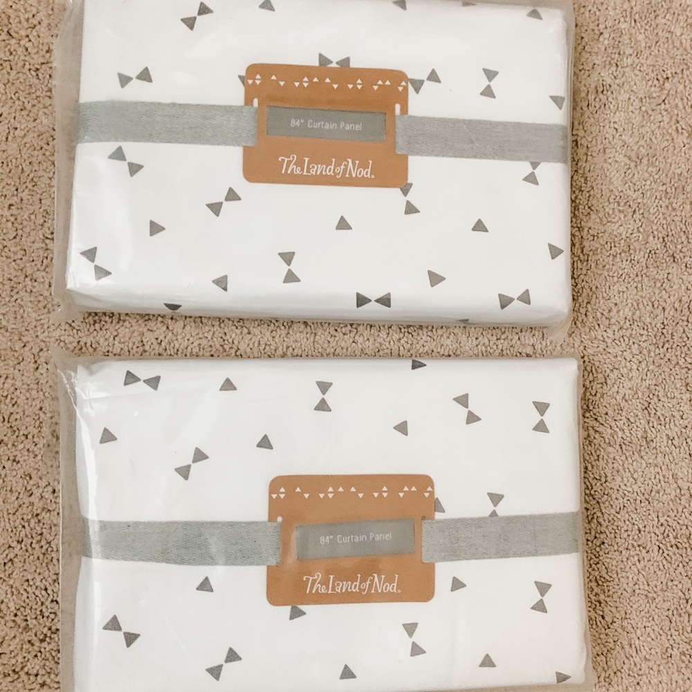 Crate & Kids curtain panels